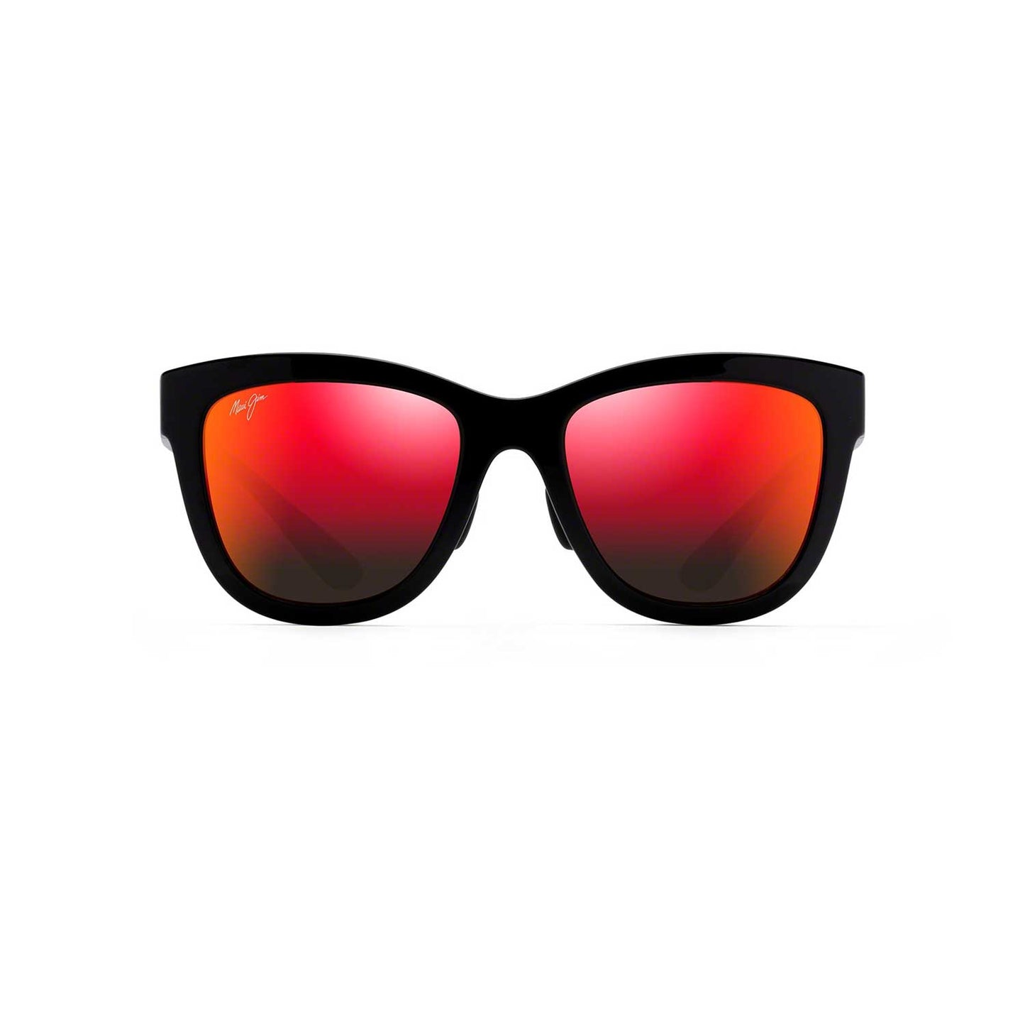 Maui Jim Sunglasses Anuenue - Black Gloss Frame - Red Lens
