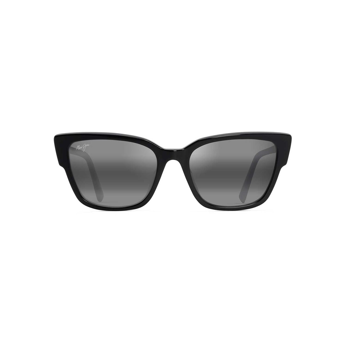 Maui Jim Sunglasses Kou - Black Gloss Frame - Gray Lens
