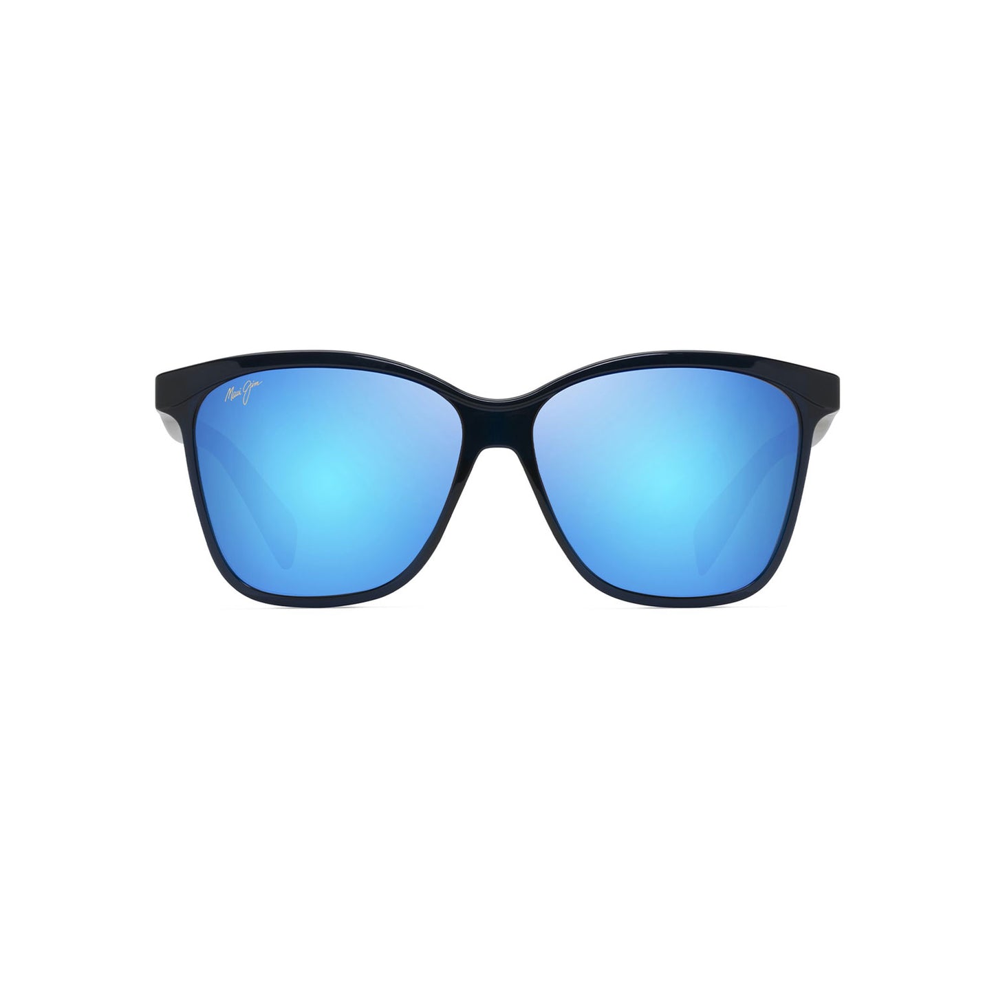 Maui Jim Sunglasses Hawaii Liquid Sunshine - Transparent Navy Frame w\ Blue Lens