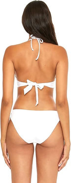 Becca by Rebecca Avery Banded Triangle Bikini Top