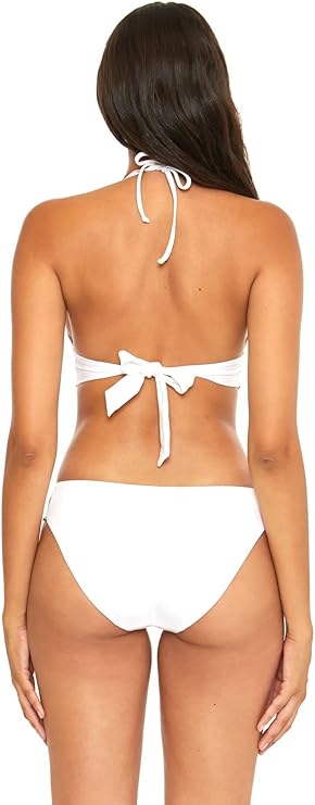 Becca by Rebecca Avery Banded Triangle Bikini Top