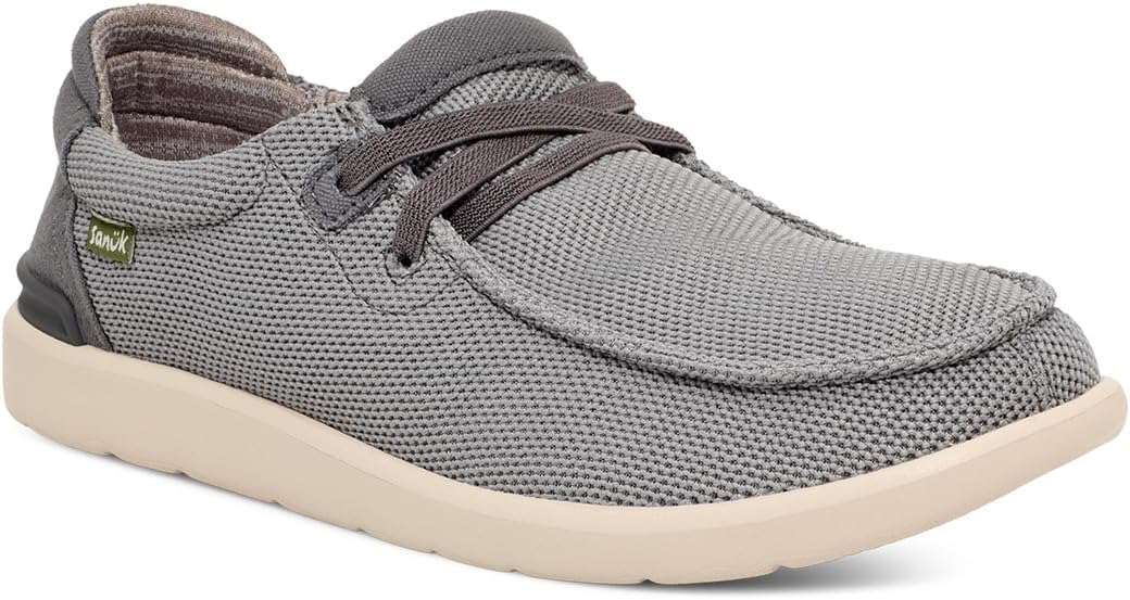 Sanuk Mens Shaka Lite 2 SL Mesh -Grey - BeachToBlvd