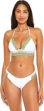 Becca by Rebecca Avery Banded Triangle Bikini Top
