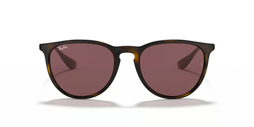 Ray-Ban RB4171 Erika Sunglasses- Havana with Dark Violet Lenses