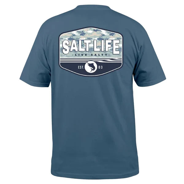 SALT LIFE AQUATIC JOURNEY FADE SS TEE - SLM11155 - BeachToBlvd
