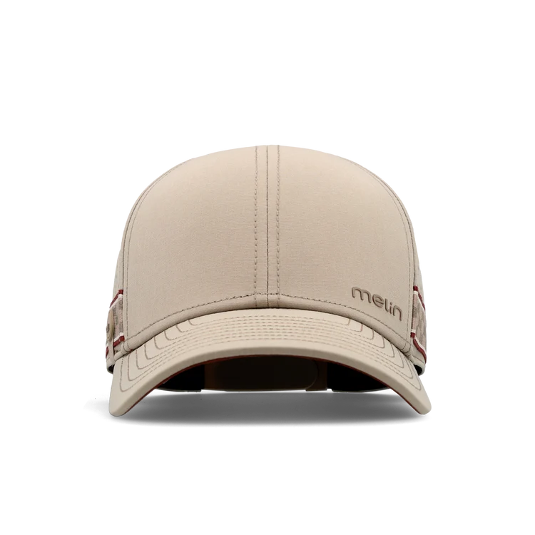 Melin Compass Links Hydro Performance Snapback Hat - Cobblestone