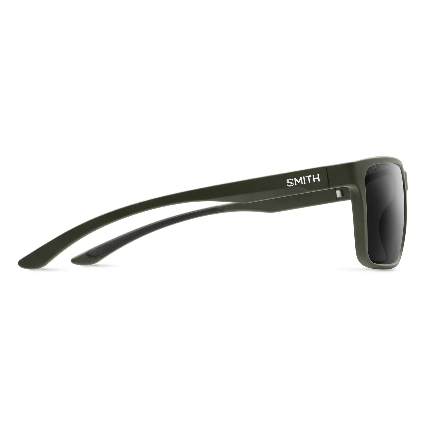 Smith Riptide Unisex Sunglass Matte Moss Frame - ChromaPop Polarized Black Lenses