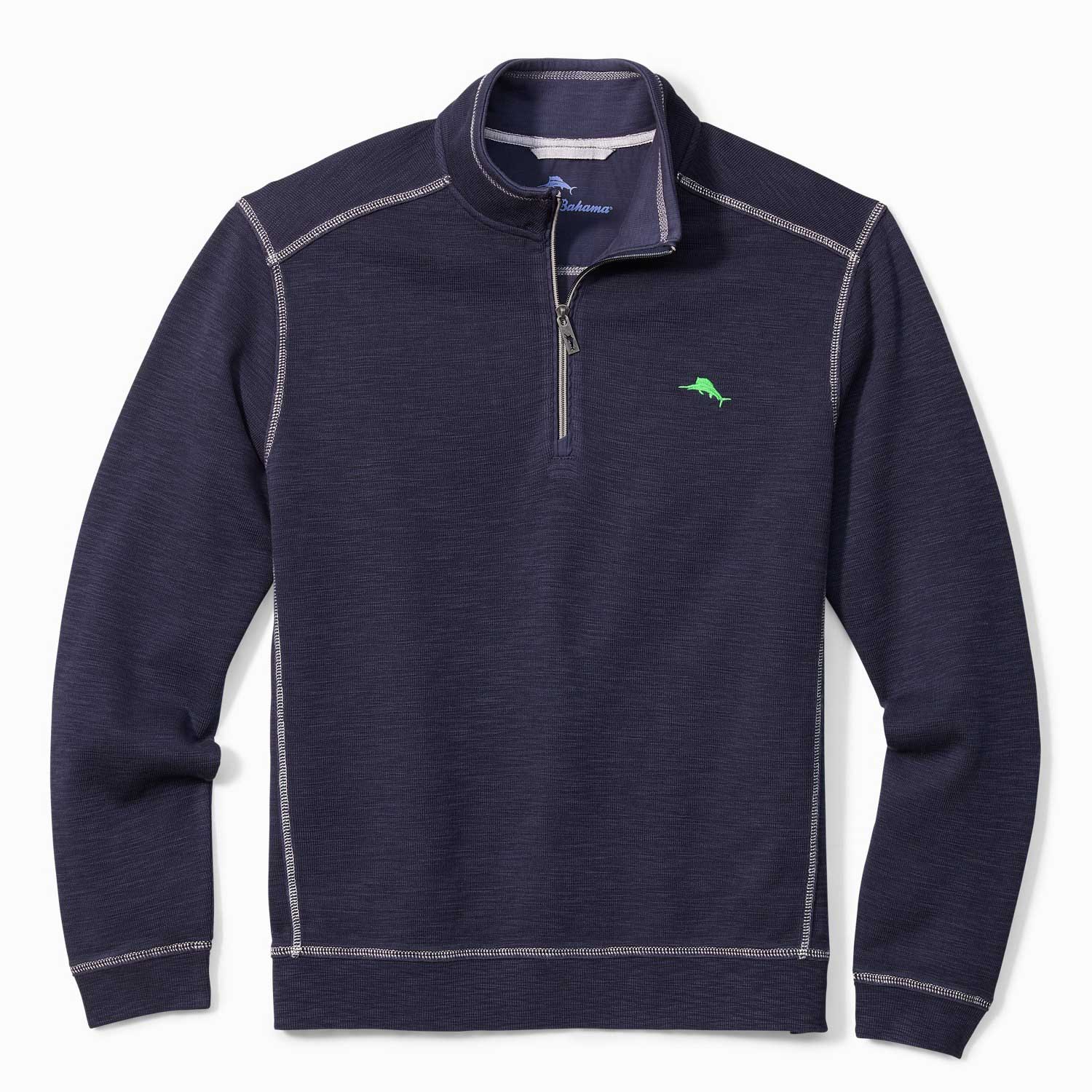 Tommy Bahama Tobago Bay Half-Zip Sweatshirt Long Sleeve - BeachToBlvd