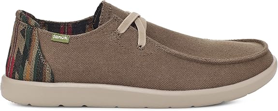 Sanuk Mens Shaka Lite Sl- Brown - BeachToBlvd