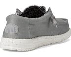 Heydude Wally Stretch Men's Shoes - Light Grey - BeachToBlvd