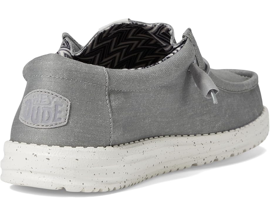 Heydude Wally Stretch Men's Shoes - Light Grey - BeachToBlvd