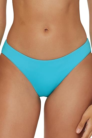 BECCA by Rebecca Garden of Eden - Women's Ruched Hipster Bikini Bottom