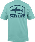Salt Life Men's Pro Salt Shark Short Sleeve T-shirt - BeachToBlvd