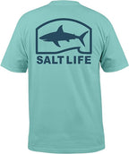 Salt Life Men's Pro Salt Shark Short Sleeve T-shirt - BeachToBlvd