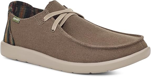 Sanuk Mens Shaka Lite Sl- Brown - BeachToBlvd