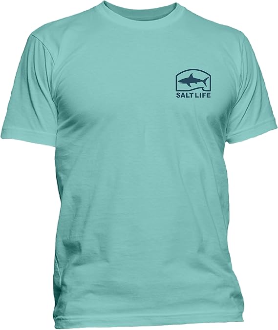 Salt Life Men's Pro Salt Shark Short Sleeve T-shirt - BeachToBlvd