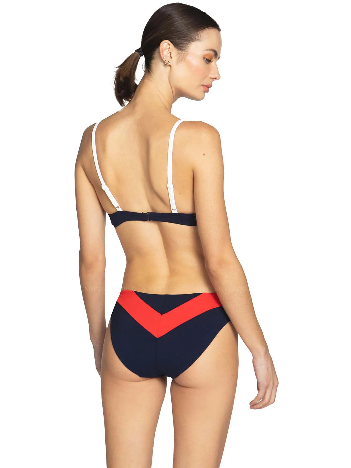 Robin Piccone Babe Side Tie Bikini Bottoms 242763- NVC