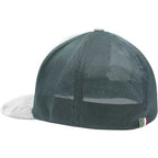 Guy Harvey Men's Performance Flex Fitted Trucker Hat - Mirage Gray - BeachToBlvd
