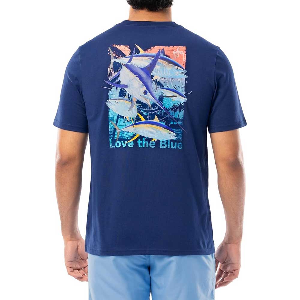 Guy Harvey Men's Threadcycled Short Sleeve T-Shirt - Tropic Sword - BeachToBlvd
