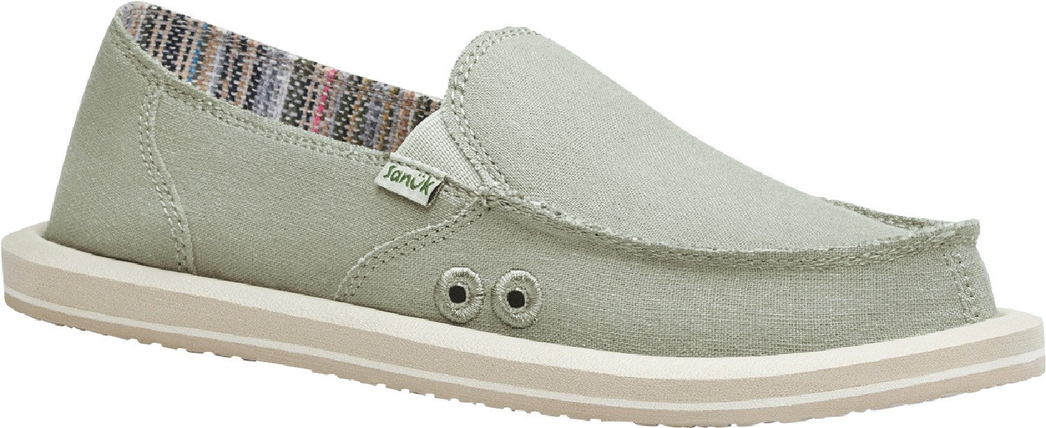 Sanuk Donna Hemp Shoes OGR - Women's - BeachToBlvd