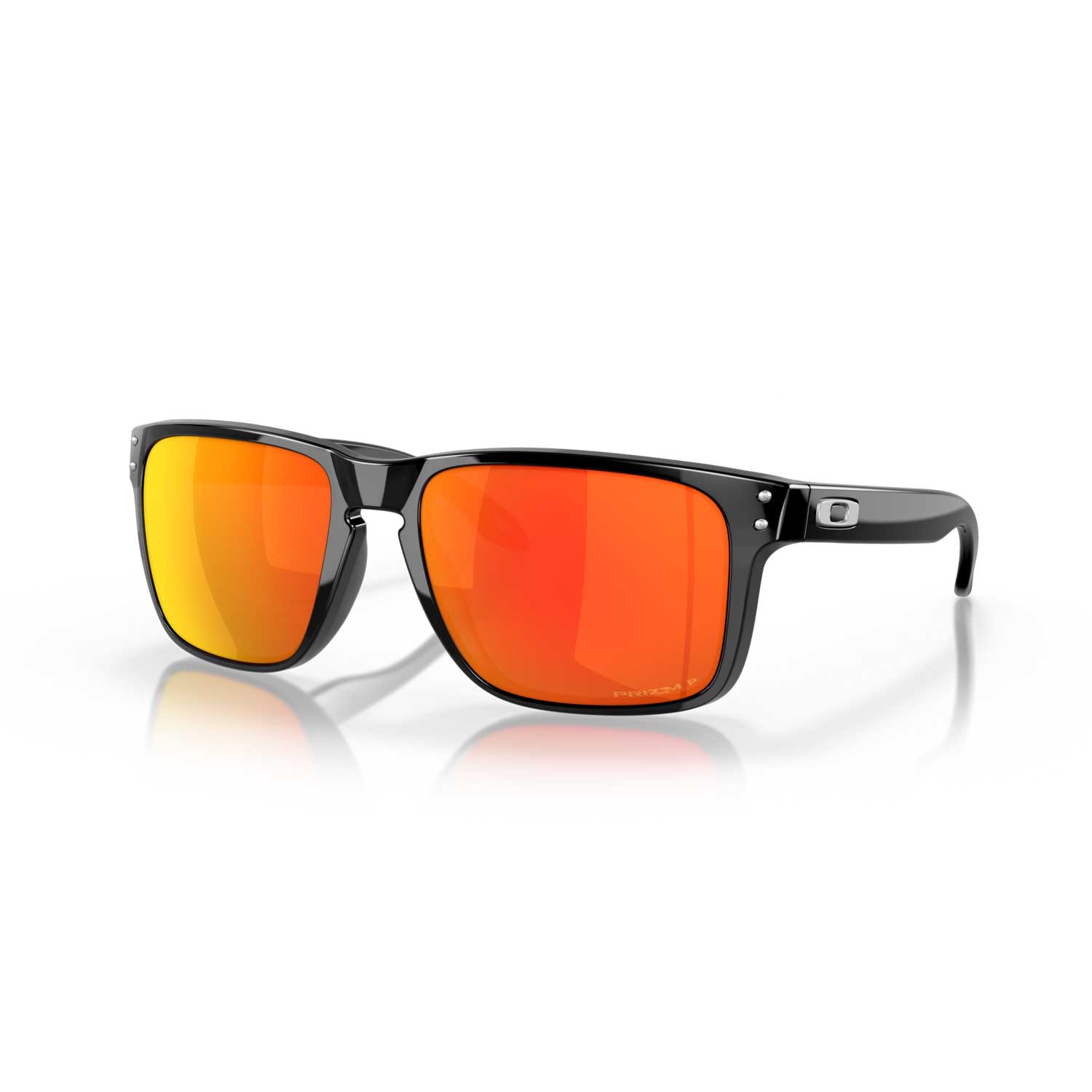 Oakley Holbrook Xl Sunglasses - Black Ink Frame - Prizm Ruby Polarized Lens - BeachToBlvd