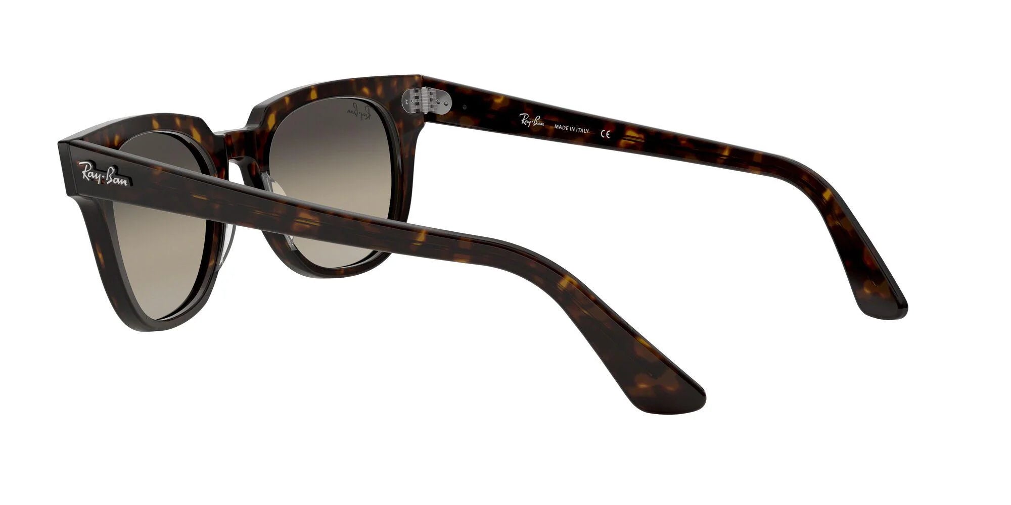 Ray-Ban Meteor 2168 Sunglasses- Tortoise/ Clear Gradient Grey