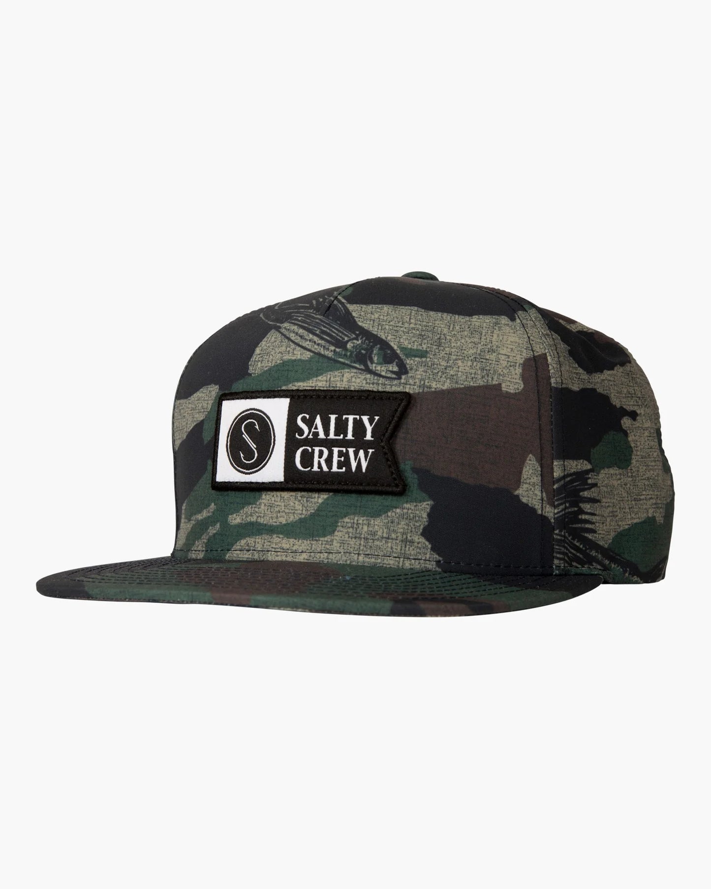 Salty Crew Alpha Tech 5 Panel Camo Men's Hat