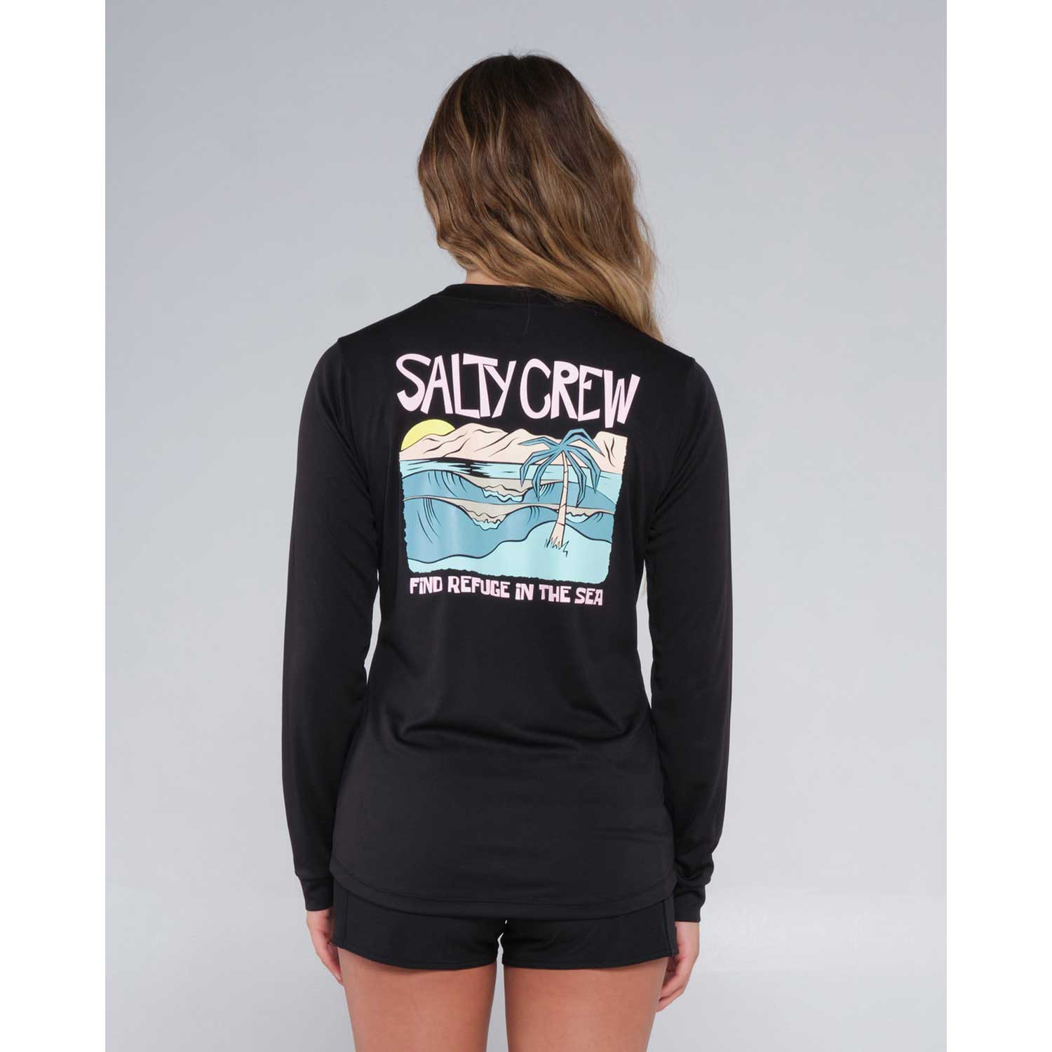 Salty Crew Postcard Long Sleeve Sunshirt - Women's - BeachToBlvd