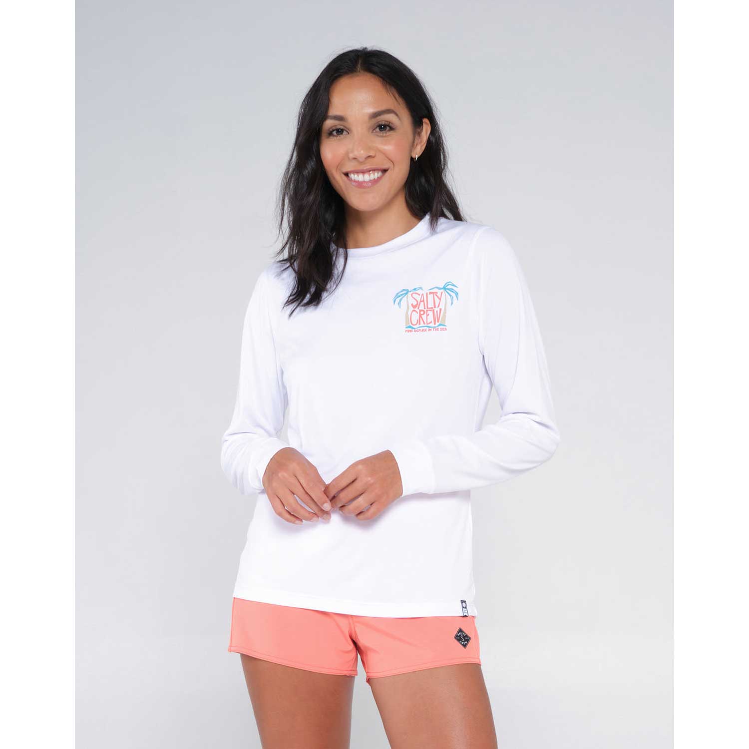 Salty Crew Postcard Long Sleeve Sunshirt - Women's - BeachToBlvd