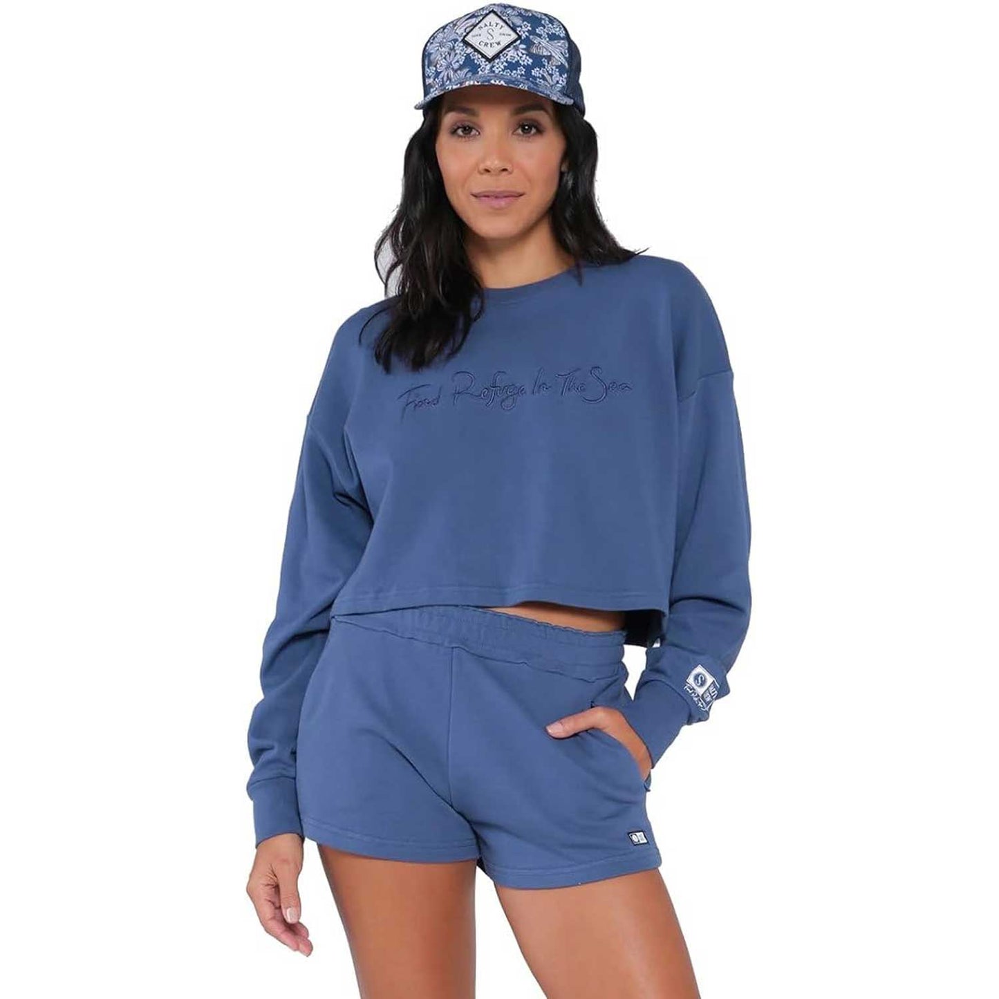 Salty Crew Beach Day Women's Crew Sweatshirt
