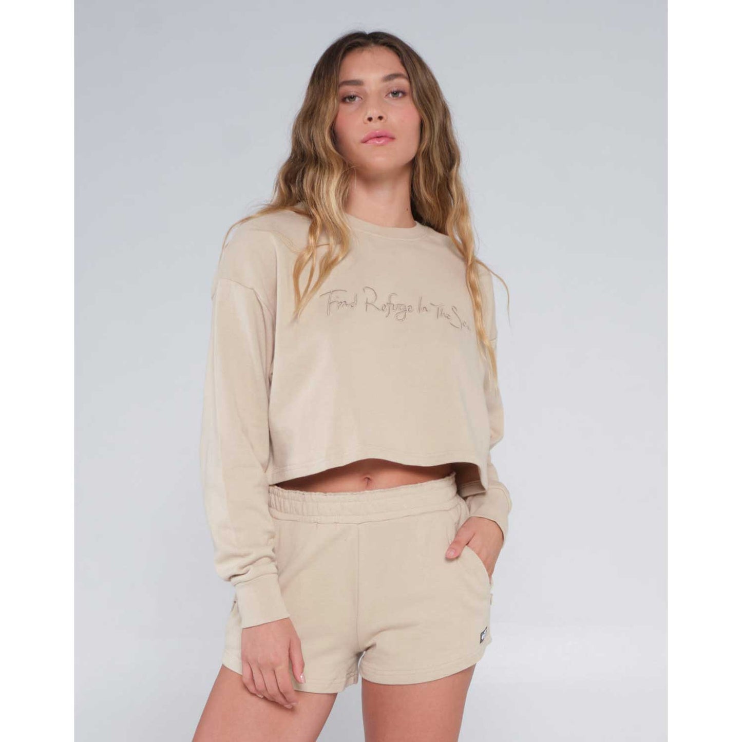Salty Crew Beach Day Women's Crew Sweatshirt