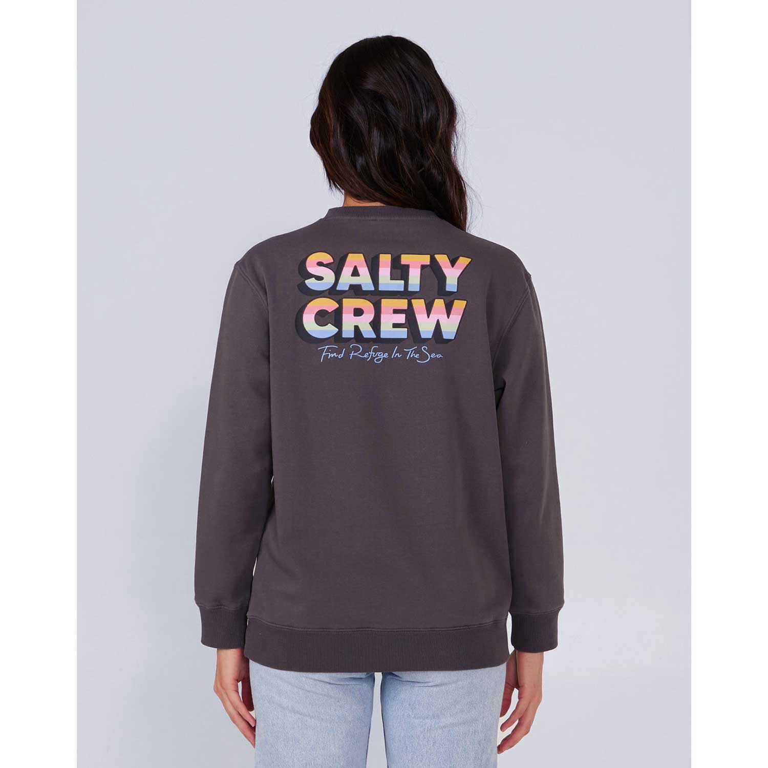 Salty Crew Summertime Women's Long Sleeve Crew - BeachToBlvd