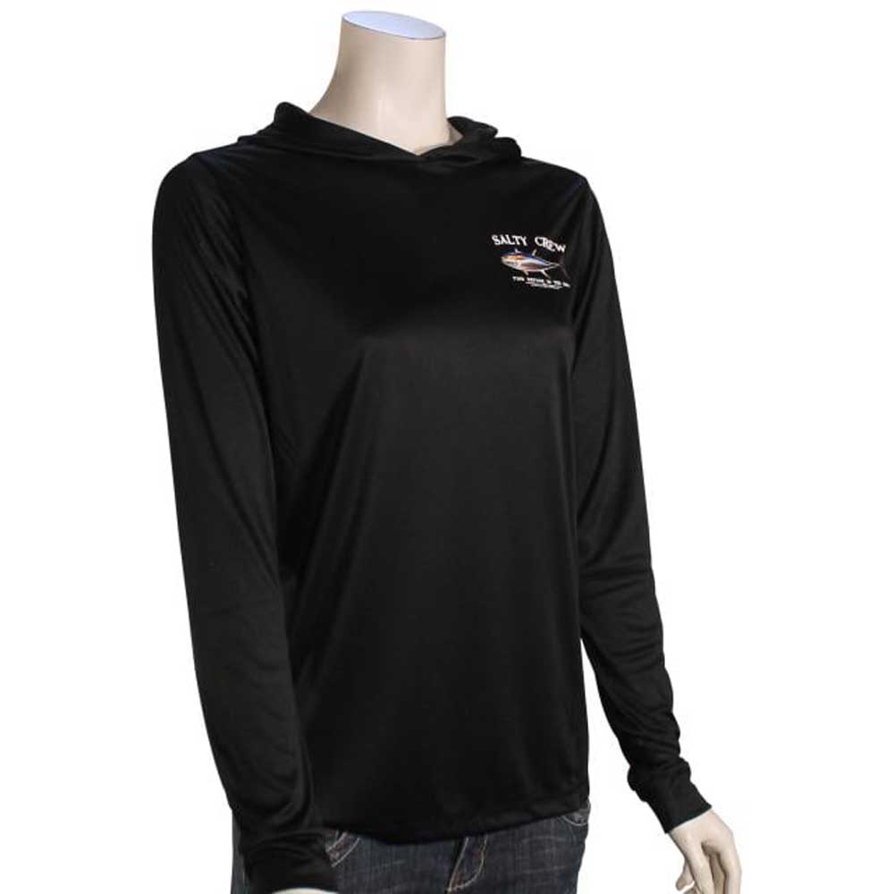 Salty Crew Big Blue Women's Surf Hoody Sunshirt Long Sleeve - BeachToBlvd