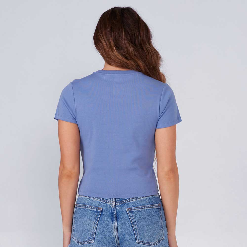 Salty Crew Women's On Vacatin Baby Tee Shirt - BeachToBlvd