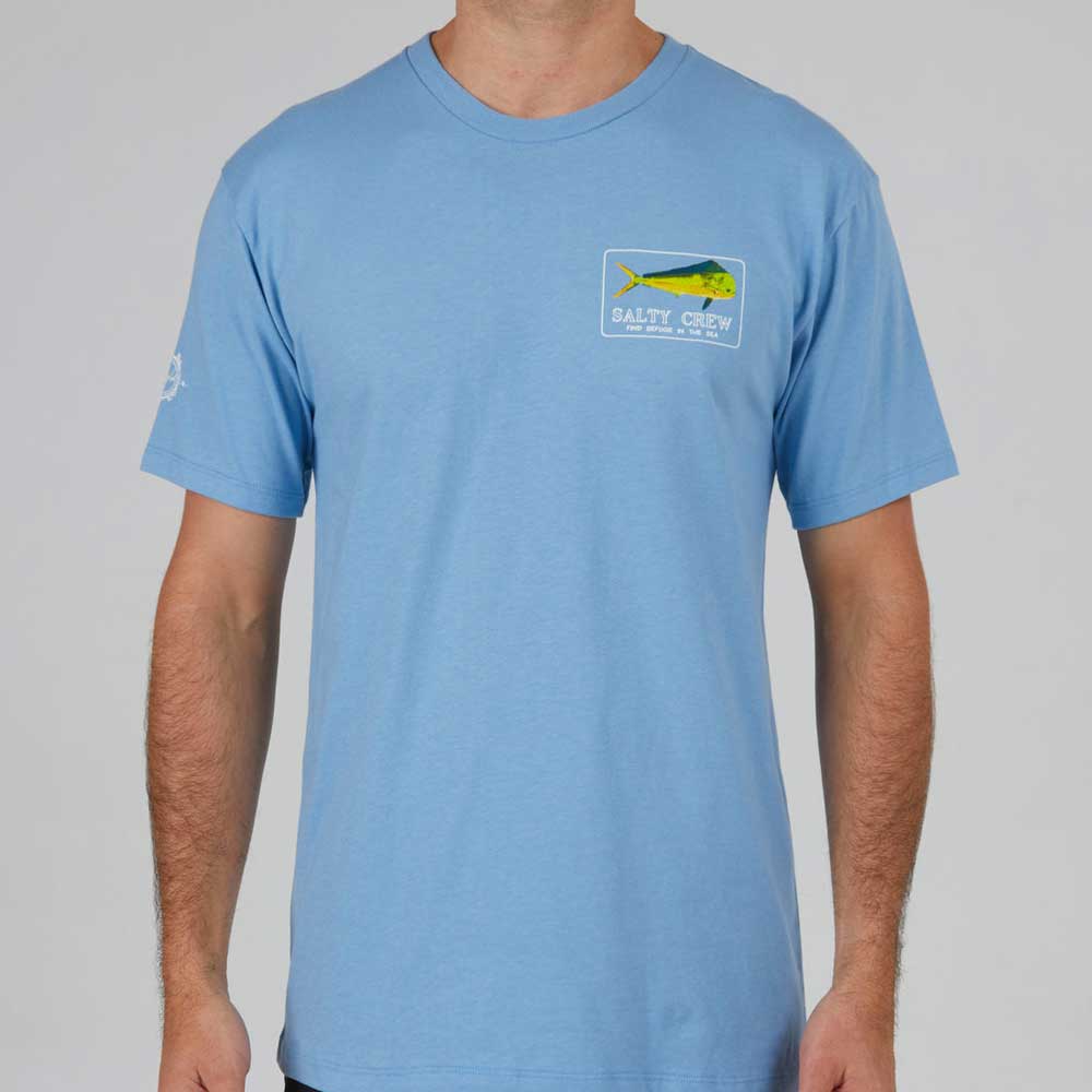 Salty Crew Golden Mahi Short Sleeve T-Shirt - Marine Blue