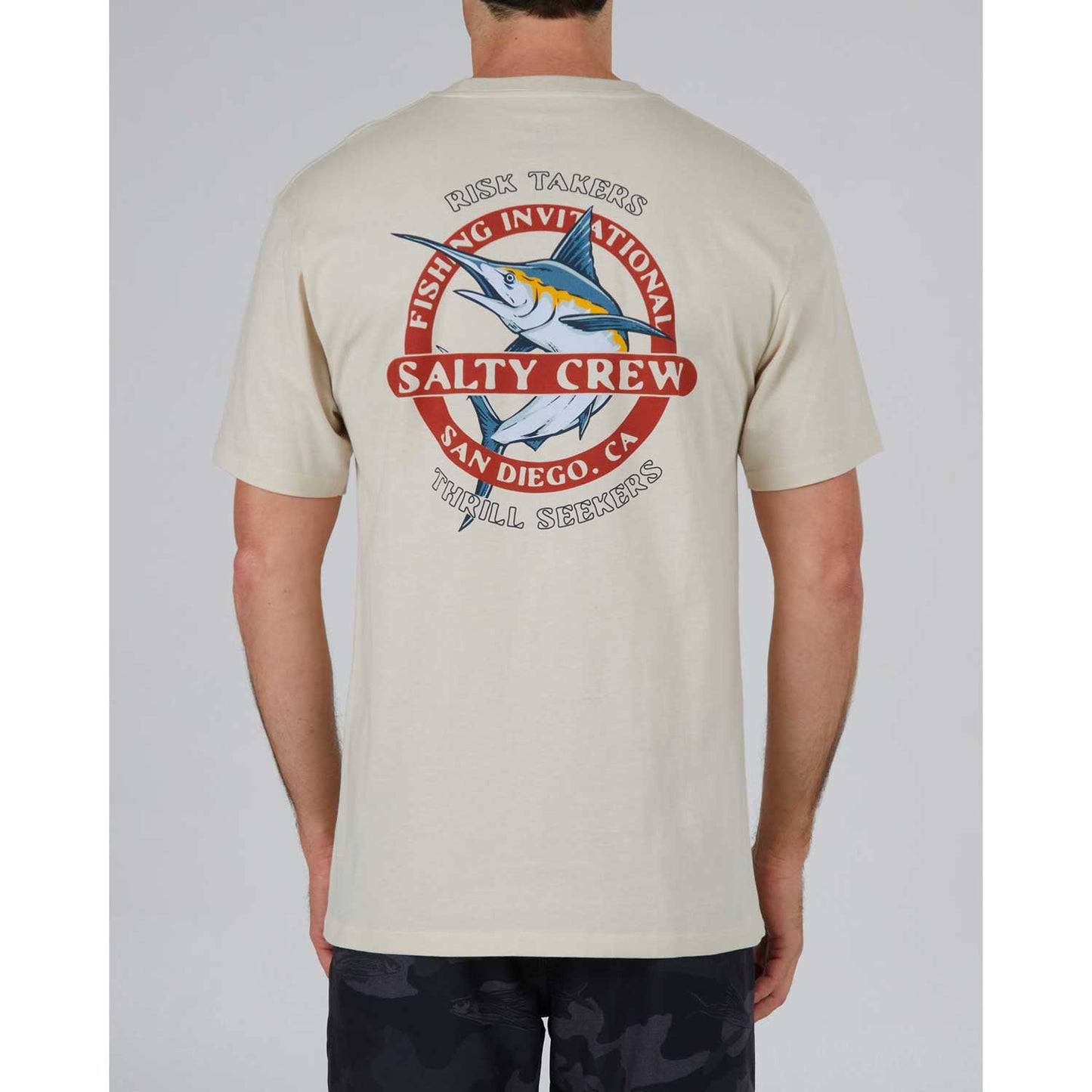 Salty Crew Interclub Premium Short Sleeve T-Shirt - Bone