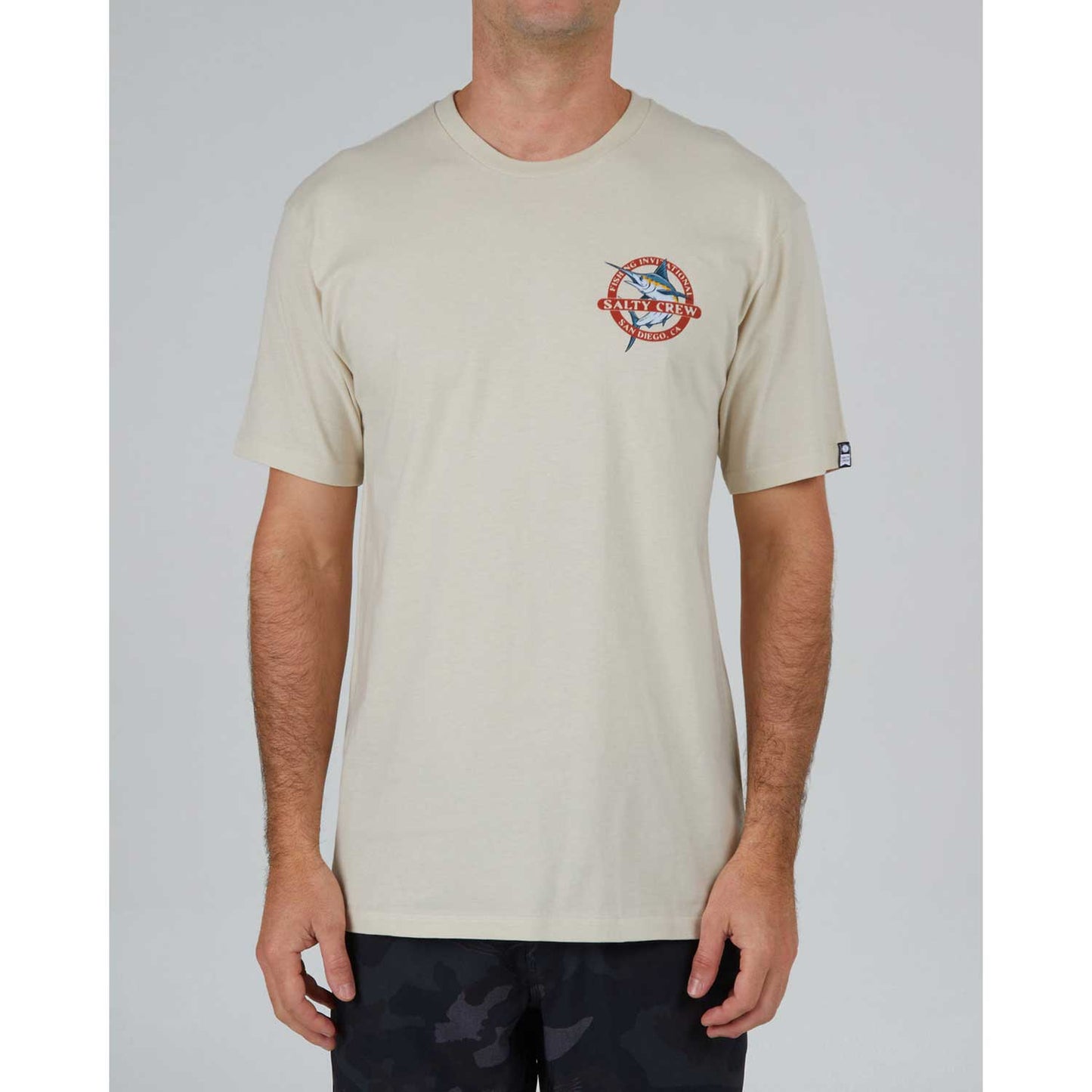 Salty Crew Interclub Premium Short Sleeve T-Shirt - Bone