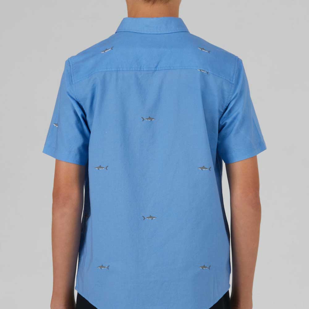 Salty Crew Seaside Boys Short Sleeve Woven Shirt