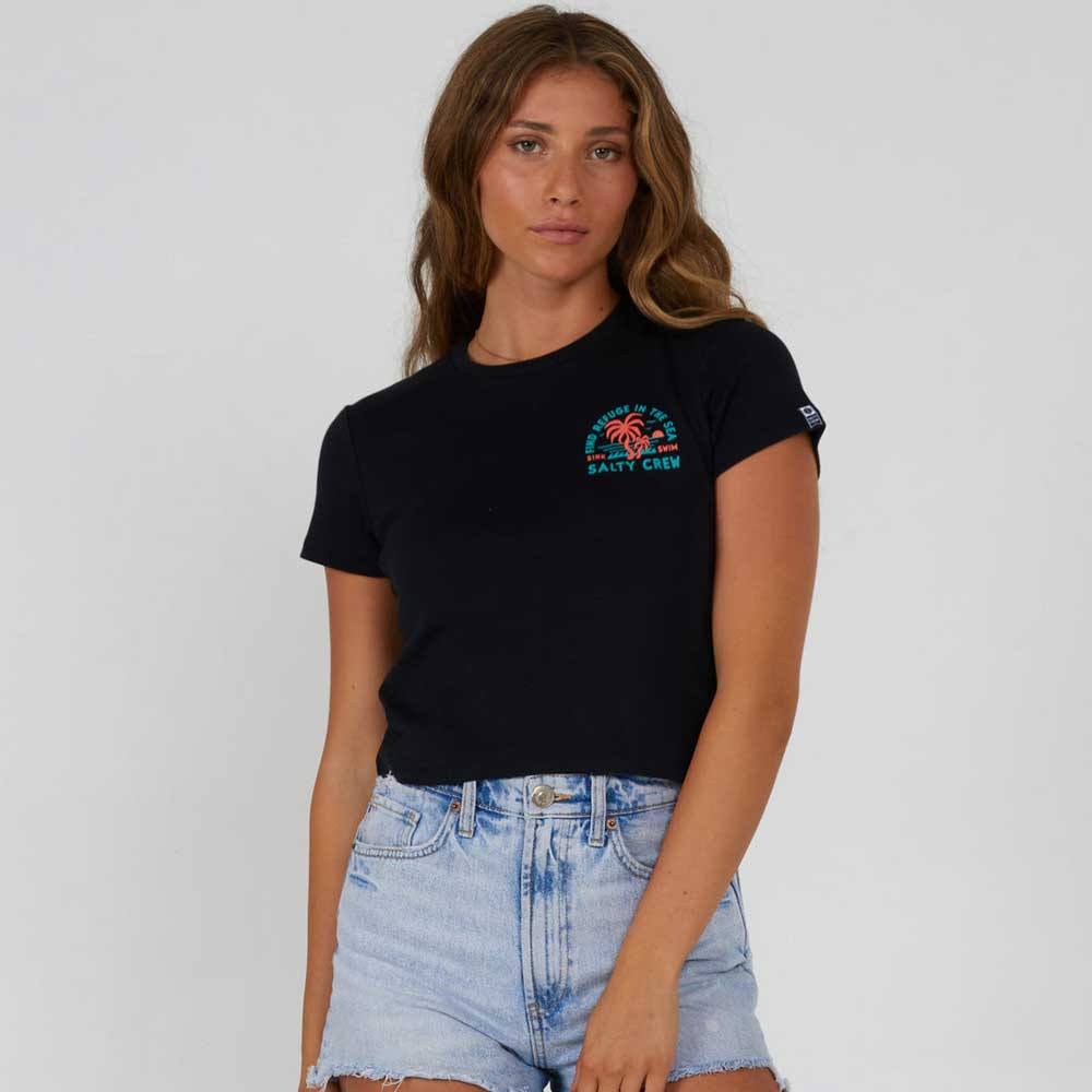 Salty Crew Good Times Baby T-Shirt Women's - BeachToBlvd