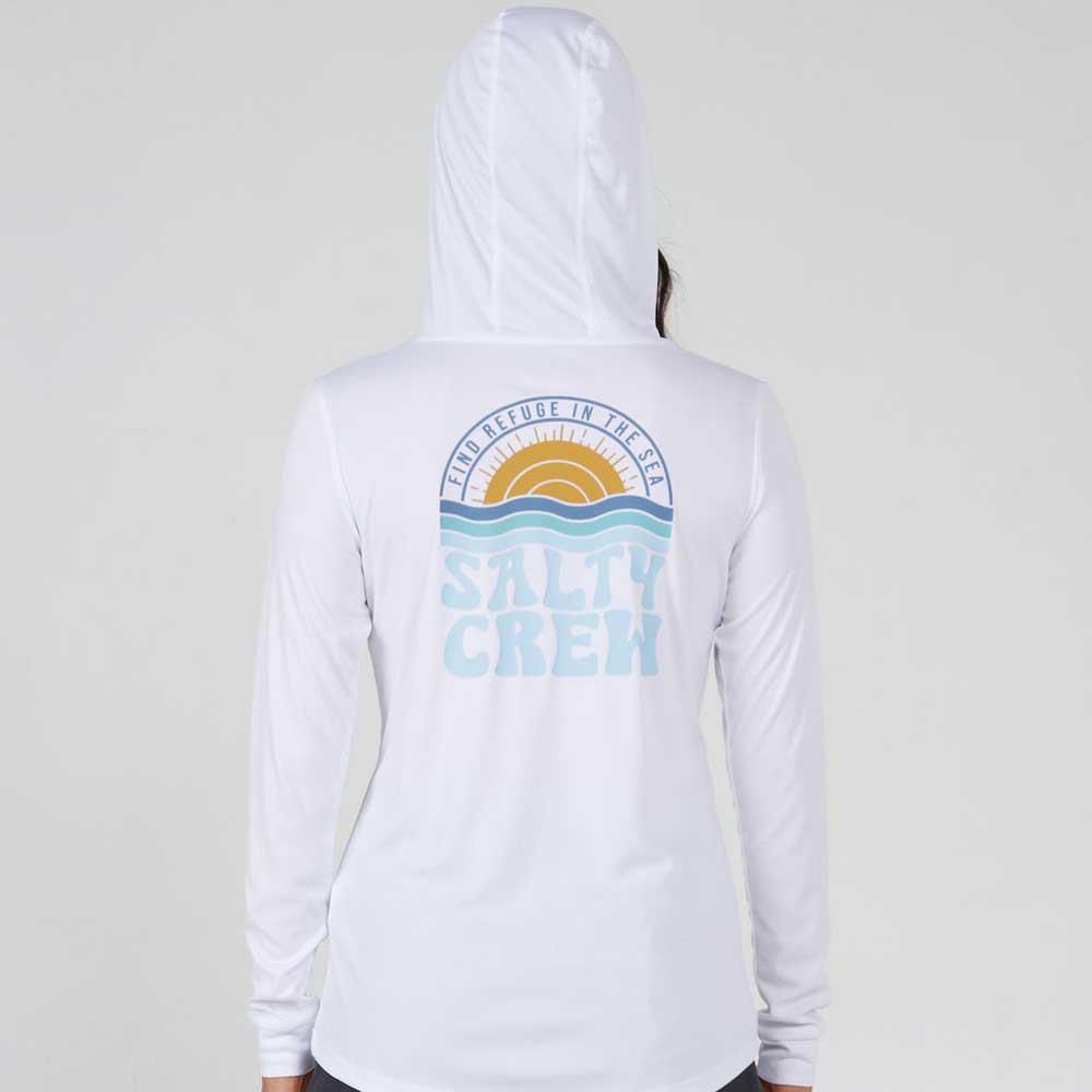 Salty Crew Sundown Women's Hooded Long Sleeve Sun Shirt - BeachToBlvd