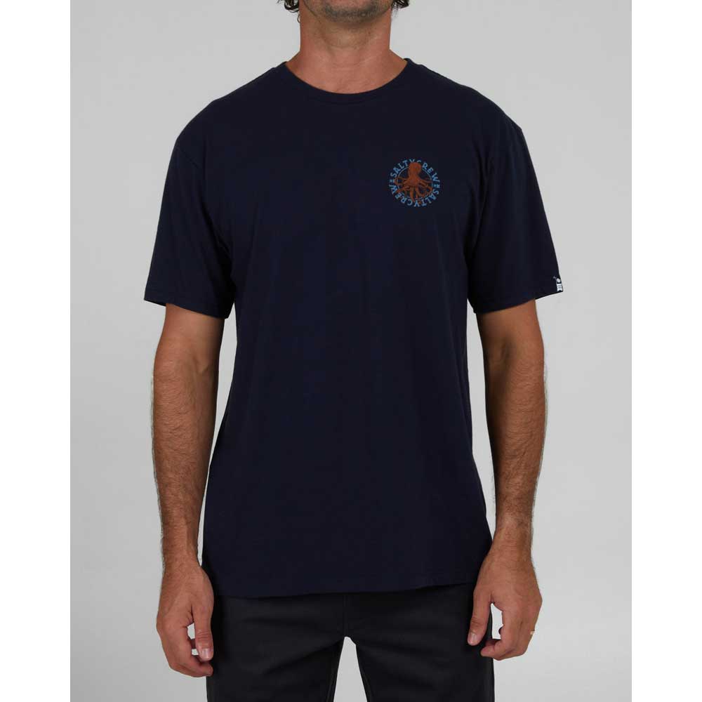 Salty Crew Tentacles Premium Men's Short Sleeve T-Shirt - Navy