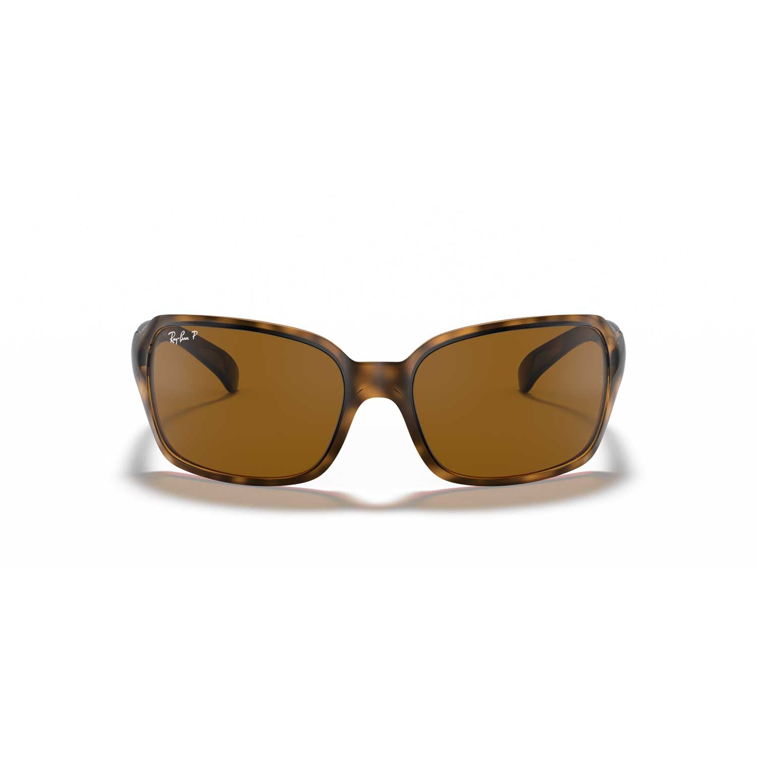 Ray-Ban RB4068 Polarized Sunglasses - Polished Havana Frame - Brown Lenses - BeachToBlvd