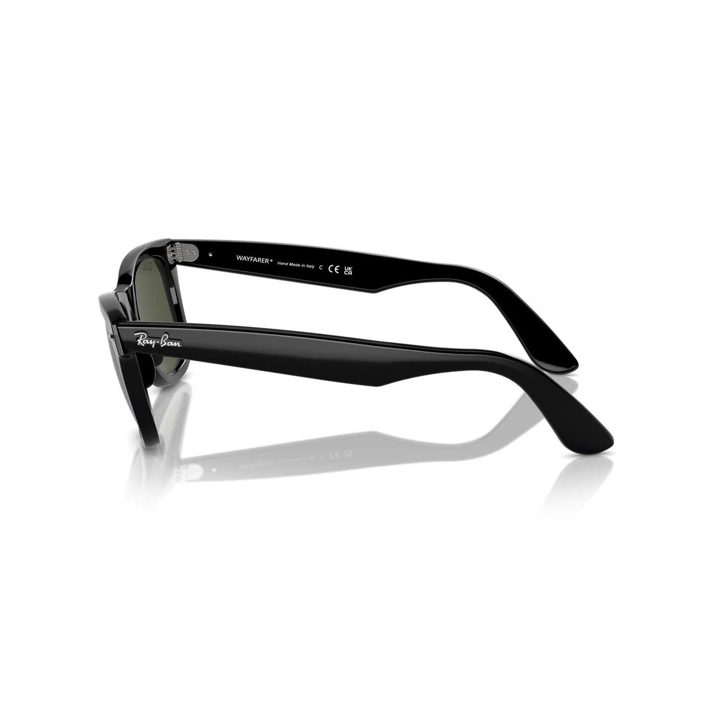 Ray-Bay Original Wayfarer Classic RB2140 - Black Frame, Green Lens