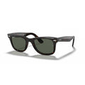 Ray-Ban Original Wayfarer Classic Polarized Sunglasses - Tortoise Frame \ Classic Green Lenses - BeachToBlvd