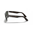 Ray-Ban Original Wayfarer Classic Polarized Sunglasses - Tortoise Frame \ Classic Green Lenses - BeachToBlvd