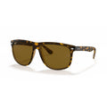 Ray-Ban Boyfriend  Polarized Sunglasses - Polished Light Havana Frame - Brown Lenses - BeachToBlvd