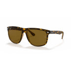 Ray-Ban Boyfriend  Polarized Sunglasses - Polished Light Havana Frame - Brown Lenses - BeachToBlvd
