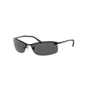 Ray-Ban Aviator Polarized Sunglasses - Black Frame - Gray Lenses - BeachToBlvd