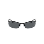 Ray-Ban Aviator Polarized Sunglasses - Black Frame - Gray Lenses - BeachToBlvd