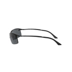 Ray-Ban Aviator Polarized Sunglasses - Black Frame - Gray Lenses - BeachToBlvd